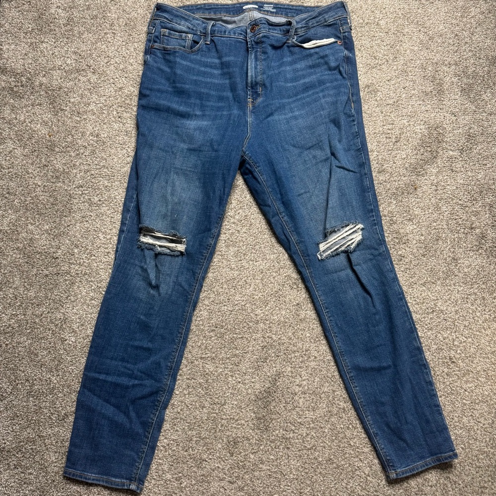 Old navy super skinny high rise jean